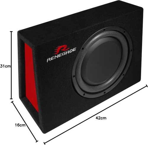 Subwoofer renegade rxs1000 box - subwoofer,