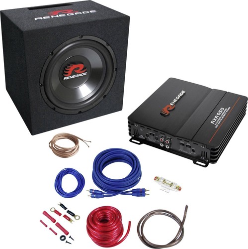Kit subwoofer amplificatore - subwoofer, +